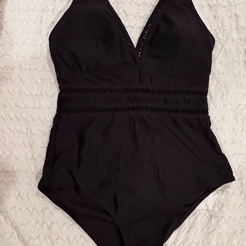 Women’s Black One Piece Swimsuit